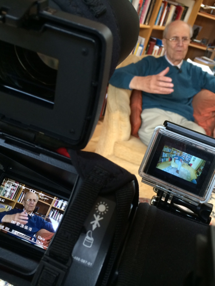 TV journalism & GoPro : interview of Trevor Lloyd (BBC)